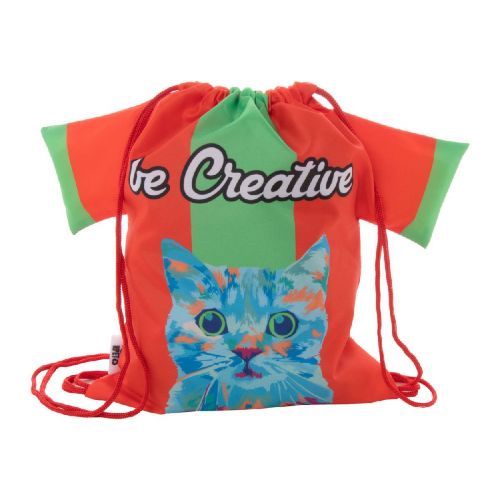 CREADRAW T KIDS RPET - bolsa con cordón personalizada para niños