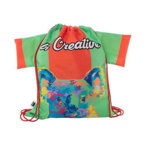 CREADRAW T RPET - bolsa con cordón personalizada