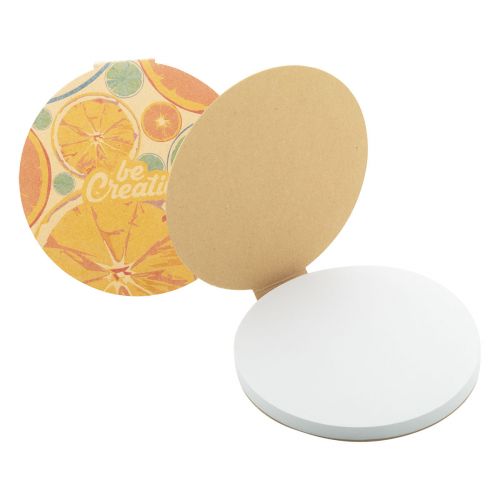 CREASTICK CIRCLE ECO - bloc de notas adhesivas personalizado
