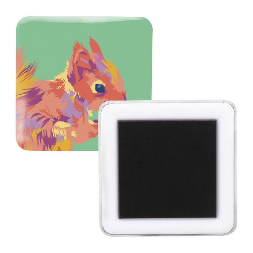 MAGBADGE SQUARE - botón pin imán de nevera