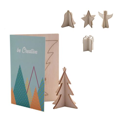CREAX - Tarjeta de Navidad, copo de nieve