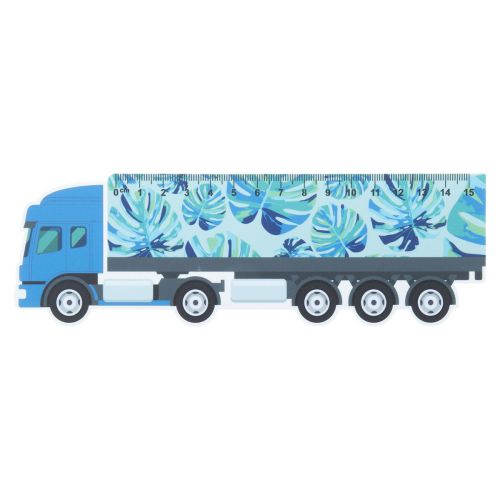 TRUCKER 15 - Regla de 15 cm, camión