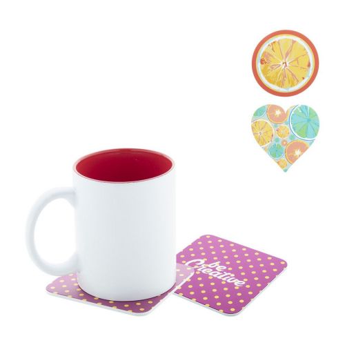 CREACOAST - posavasos, corazón
