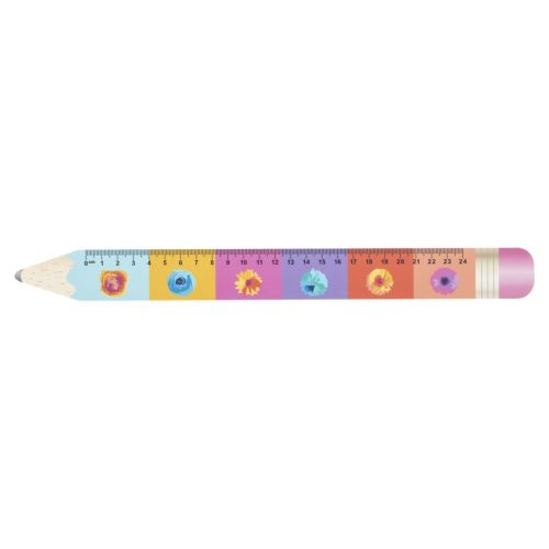 SHARPY 24 - Regla de 24 cm, lápiz