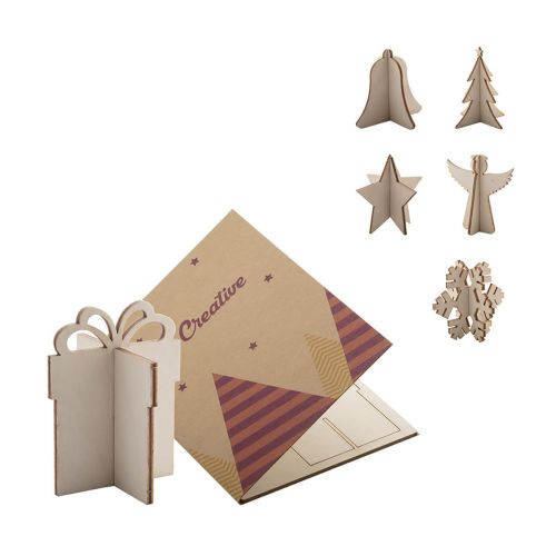 CREAX ECO - Tarjeta de Navidad, copo de nieve