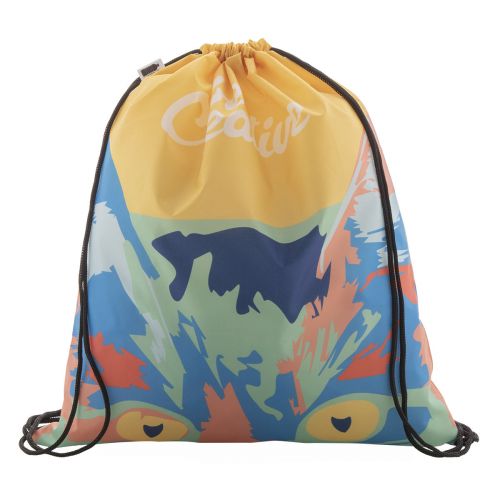 CREADRAW RPET - bolsa con cordón personalizada