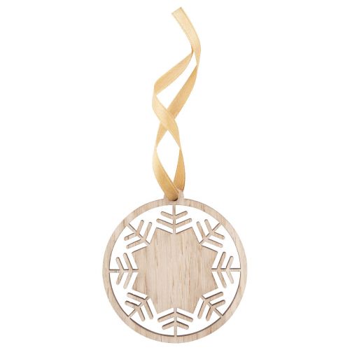 LUNDAMO - Adorno para el árbol de Navidad, copo de nieve