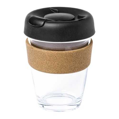 CORGLA - vaso de viaje de cristal