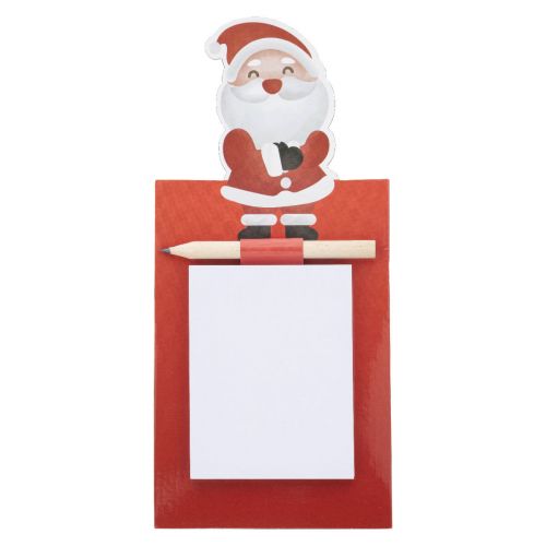 JULLISTE - Bloc de notas magnético de Navidad, Papá Noel