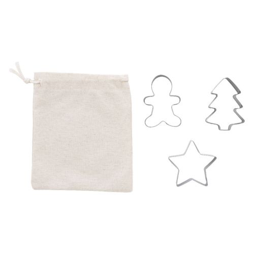PEPPARKU - Juego de cortadores de galletas navideños