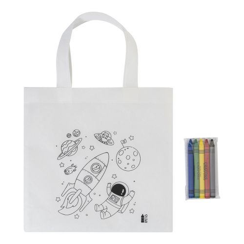 SPACOLO - bolsa shopper mini de RPET para colorear
