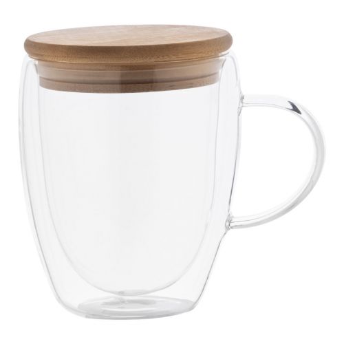 GROBINA - taza térmica de cristal