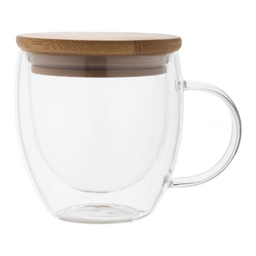 GROBINA MINI - taza térmica de cristal