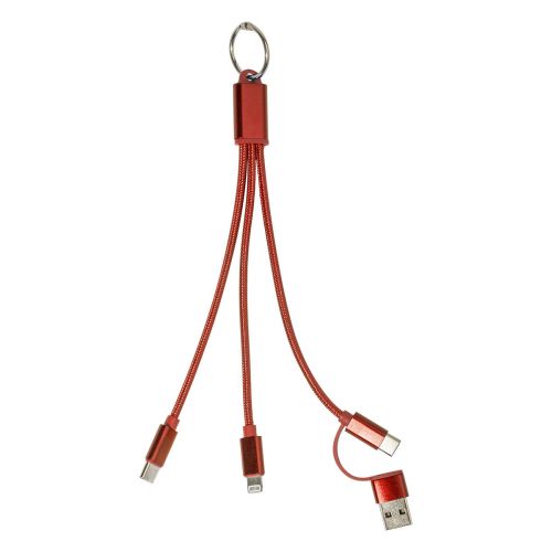 RAFOB - Llavero con cable cargador USB
