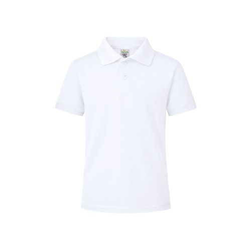 YPS180 - Polo Niño Blanco "keya"