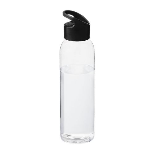 SKY - Botella de Tritan™ transparente con tapa de colores de 650 ml ""