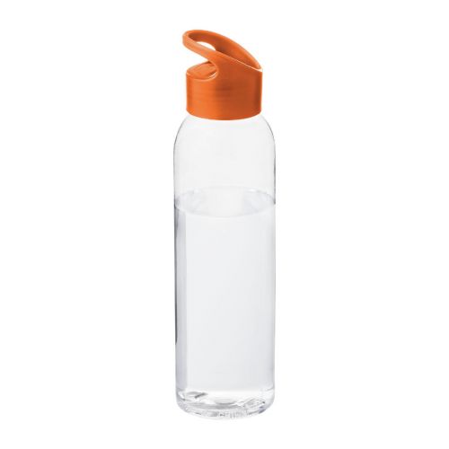 SKY - Botella de Tritan™ transparente con tapa de colores de 650 ml ""