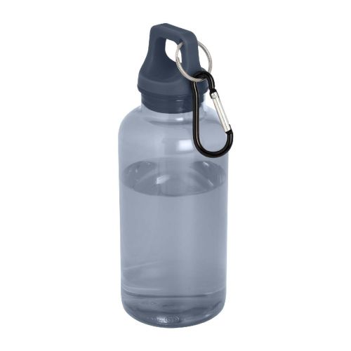 OREGON - Bidón de 400 ml de plástico reciclado con mosquetón y certificación RCS ""