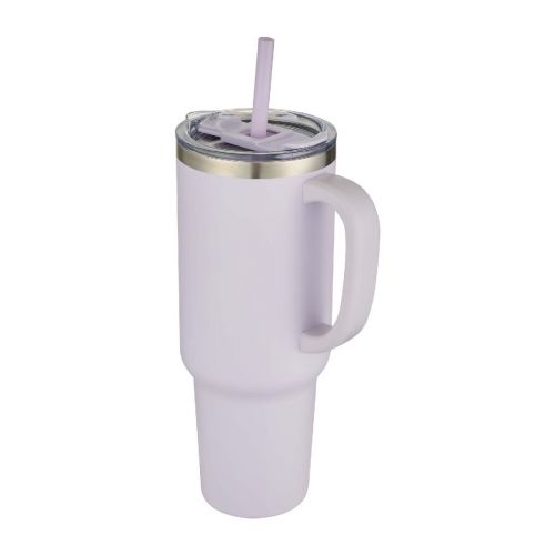 SYDNEY - Vaso de cobre de 1200 ml con doble pared, pajita, aislamiento y certificado RCS ""