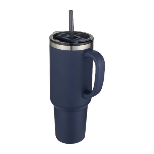 SYDNEY - Vaso de cobre de 1200 ml con doble pared, pajita, aislamiento y certificado RCS ""
