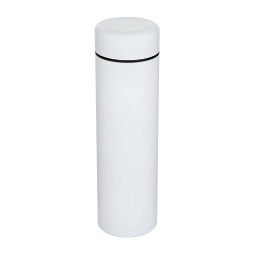 TAYLOR - Termo de acero inoxidable de doble pared de 450 ml con colador de té ""