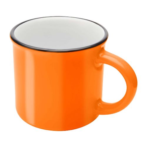 BARI - Taza de cerámica de 240 ml “” con acabado brillante