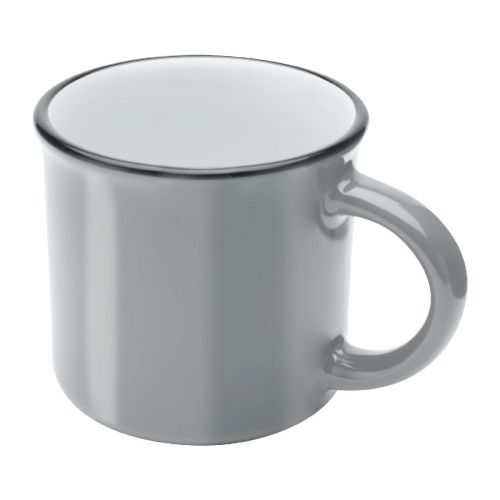 BARI - Taza de cerámica de 240 ml “” con acabado brillante