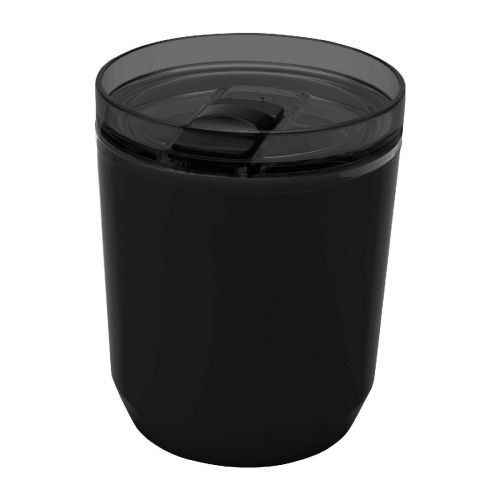 HUDSON - Vaso de doble pared de plástico reciclado de 180 ml ""