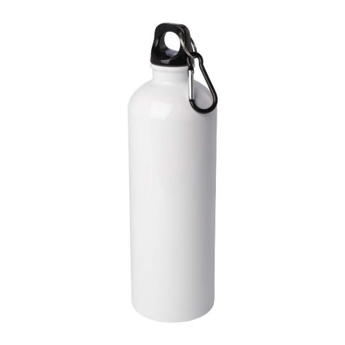 OREGON - Bidón de 400 ml de acero inoxidable con certificado RCS con mosquetón ""
