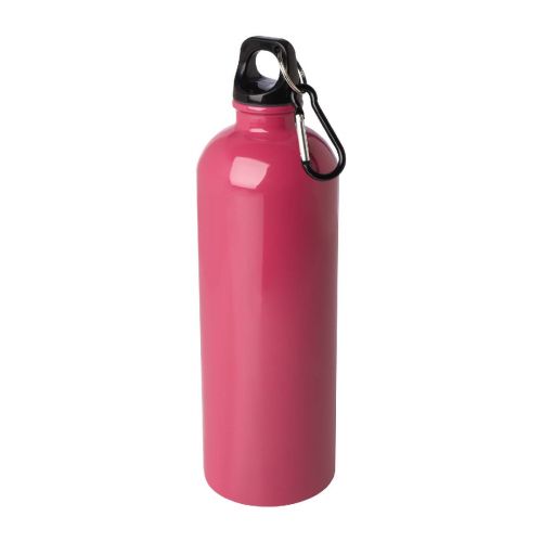 OREGON - Bidón de 750 ml de acero inoxidable con certificado RCS con mosquetón ""