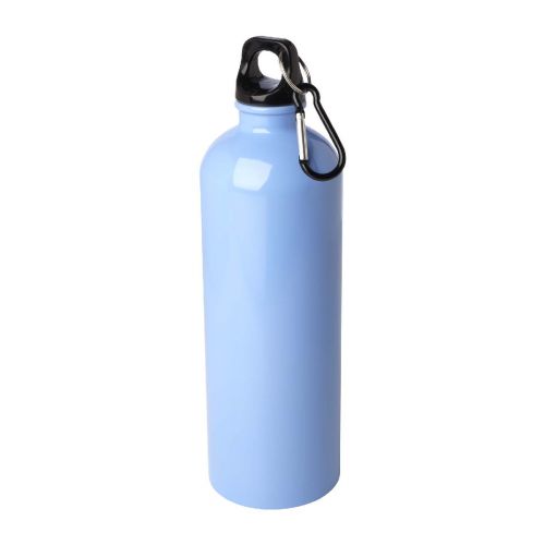 OREGON - Bidón de 750 ml de acero inoxidable con certificado RCS con mosquetón ""