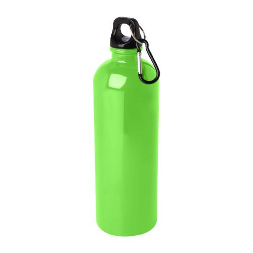 OREGON - Bidón de 750 ml de acero inoxidable con certificado RCS con mosquetón ""