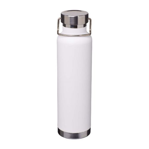 THOR - Vaso con aislamiento al vacío de cobre de acero inoxidable reciclado certificado RCS de 900 ml y con tapa de doble función "B