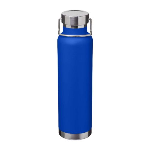 THOR - Botella de 650 ml de acero inoxidable reciclado con certificado RCS con aislamiento de cobre ""