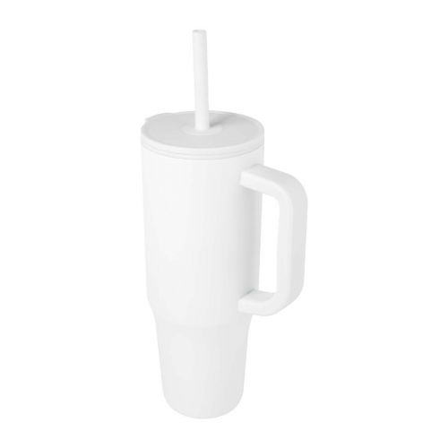 BRADY - Vaso con aislamiento de 900 ml con certificado RCS y pajita de silicona ""