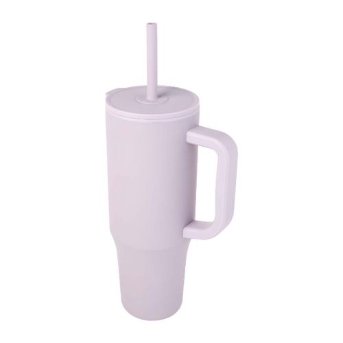 BRADY - Vaso con aislamiento de 900 ml con certificado RCS y pajita de silicona ""