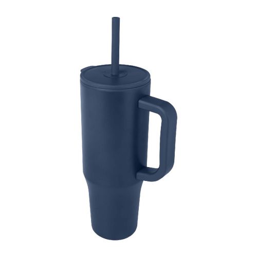 BRADY - Vaso con aislamiento de 900 ml con certificado RCS y pajita de silicona ""