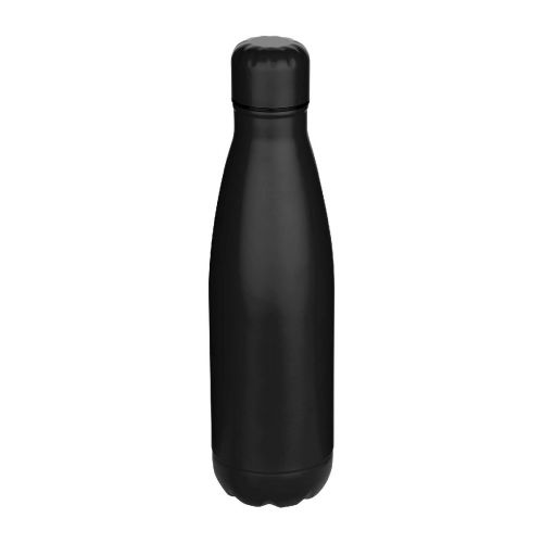 COVE - Botella de 500 ml de acero inoxidable con aislamiento y doble pared con detalles de corcho ""