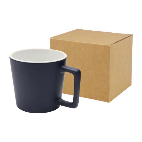 CALI - Taza de cerámica de 370 ml con acabado mate ""