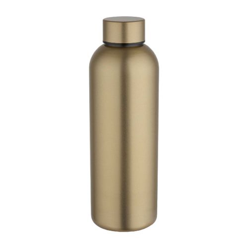 SPRING - Botella de agua de 750 ml de acero inoxidable reciclado con pared simple y certificado RCS ""