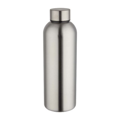 SPRING - Botella de agua de 750 ml de acero inoxidable reciclado con pared simple y certificado RCS ""
