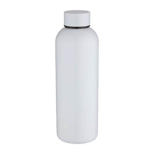 SPRING -Botella de agua de 750 ml de acero inoxidable reciclado con pared simple para sublimación y con certificado RCS ""