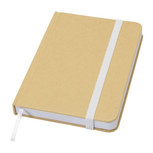 REED - Libreta de tapa dura A6 de material reciclado con páginas lisas ""