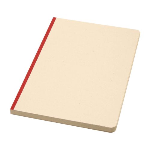 LILIANA - Libreta A5 de tapa blanda de RPET y caña de azúcar ""