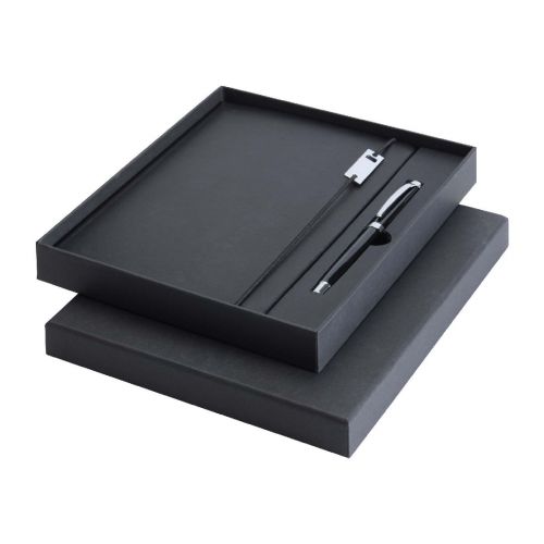 LEGATO ELEGANCE - Set de libreta de tapa dura A5 y rollerball ""