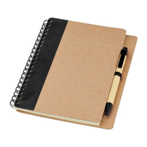 PRIESTLY - Libreta de papel reciclado con bolígrafo ""
