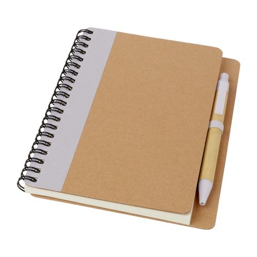 PRIESTLY - Libreta de papel reciclado con bolígrafo ""
