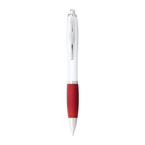NASH - Bolígrafo blanco con empuñadura de color "" (tinta negra)