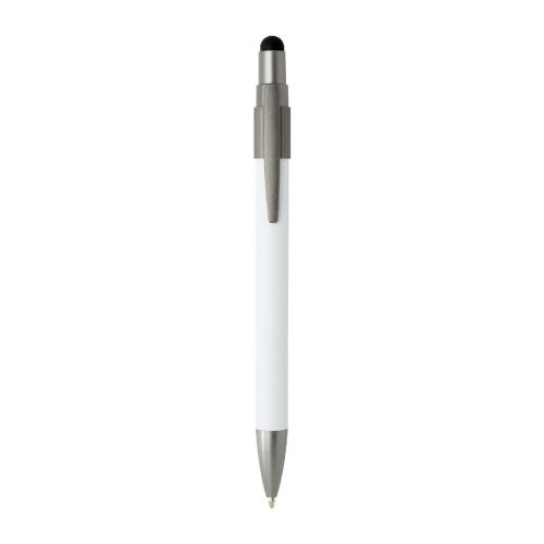 RILL - Set de libreta de tapa blanda y bolígrafo de exterior de material reciclado (tinta azul) "Lig Mini"