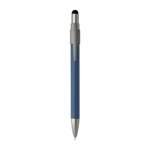 RILL - Bolígrafo de material reciclado RCS con stylus y fidget spinner (tinta azul) ""
